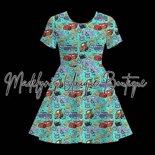 Women’s twirl dress with pockets