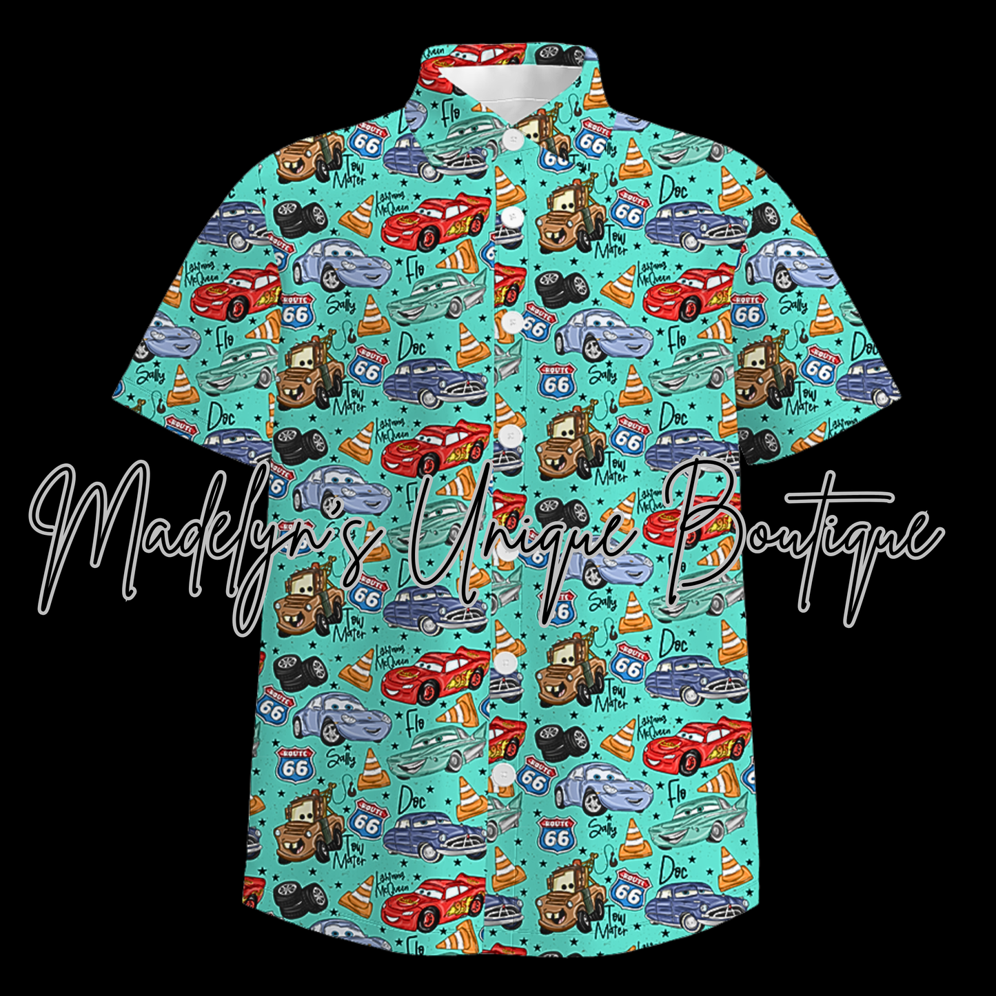 Unisex adult button up