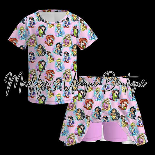 Princess skort set