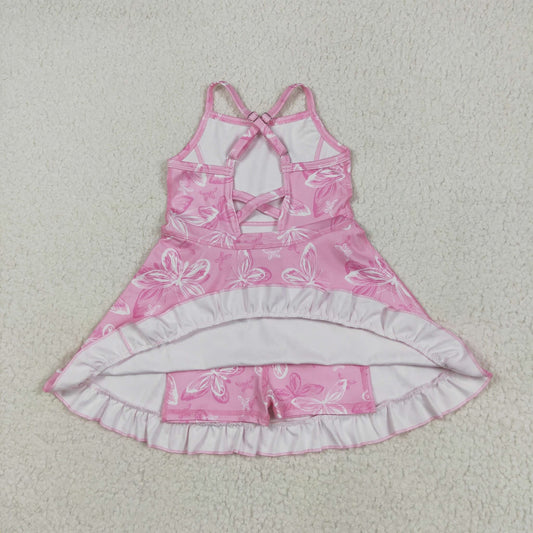 athletic set with shorts built in