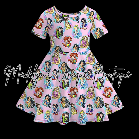 Girls twirl dress