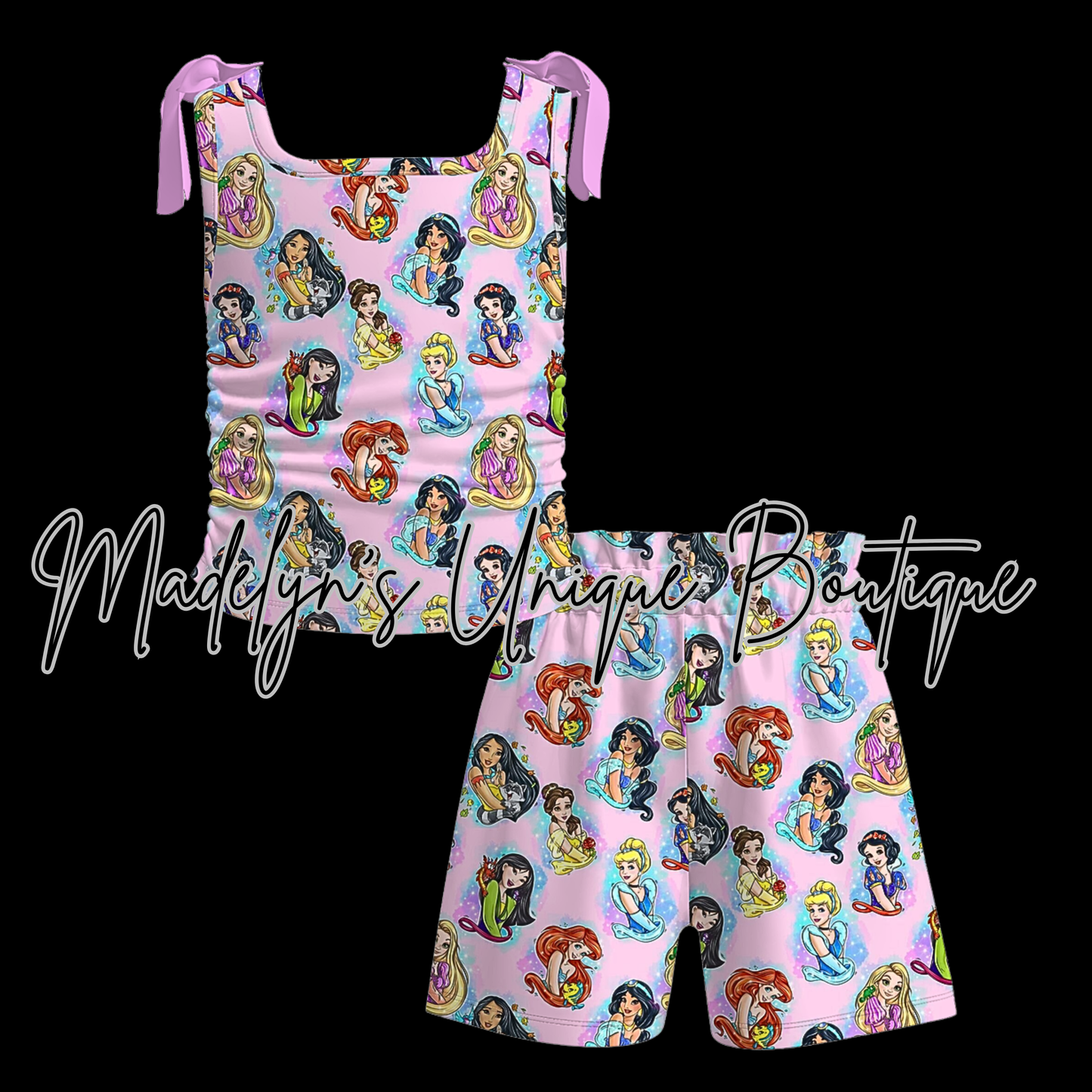 Princess short set