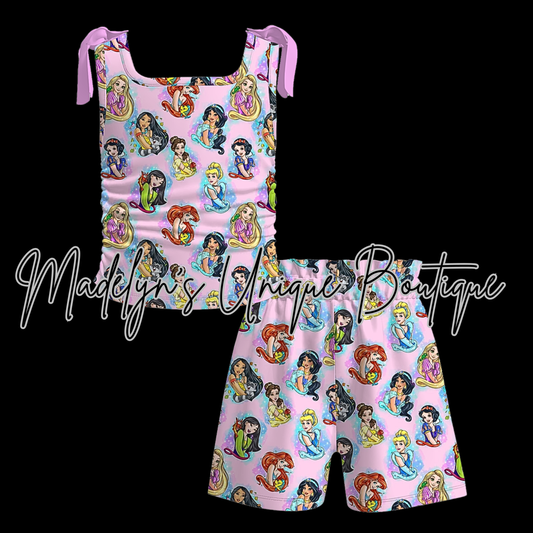 Princess short set