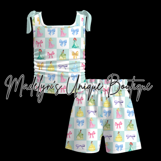 Princess short set