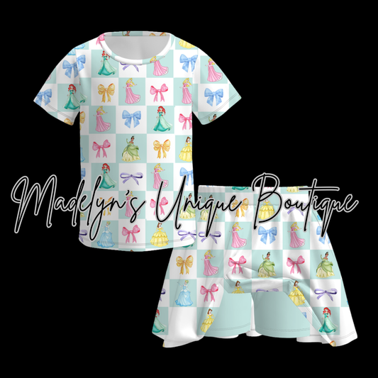 Princess skort set