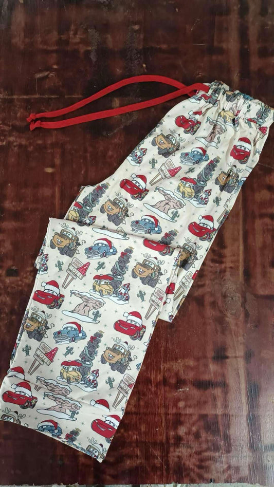 Adult car pajama pants! Large new!