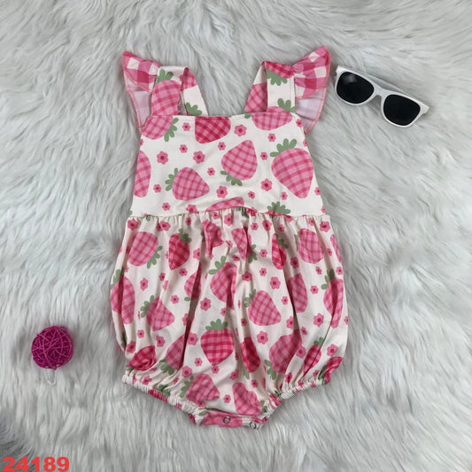 Strawberry romper