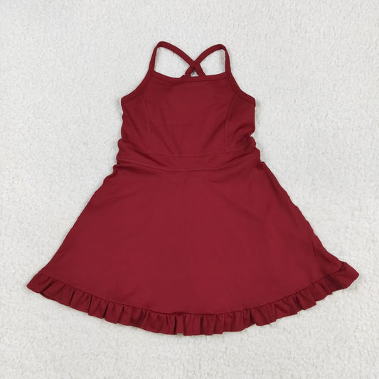 athletic dress with shorts built in