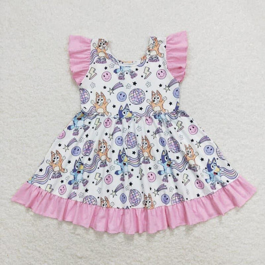 Pup ruffle dress