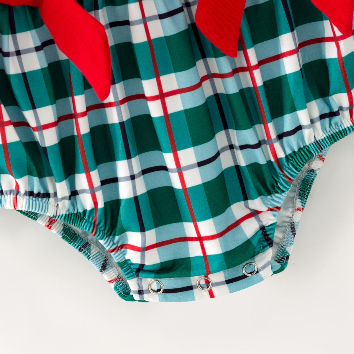 Christmas embroidered Smocked romper