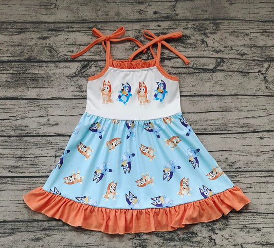 Blue pup dress