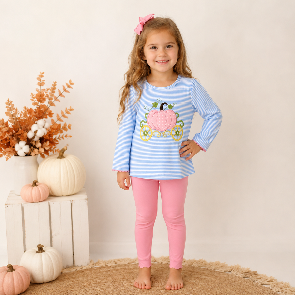 Pumpkin appliqué set