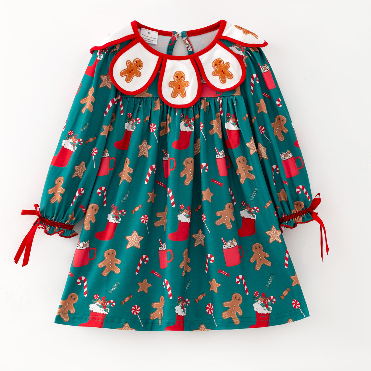 Christmas petal collar