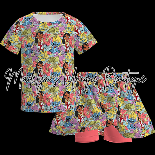 Kids skort set