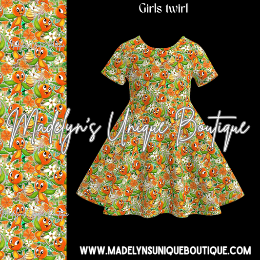 Girls twirl dress