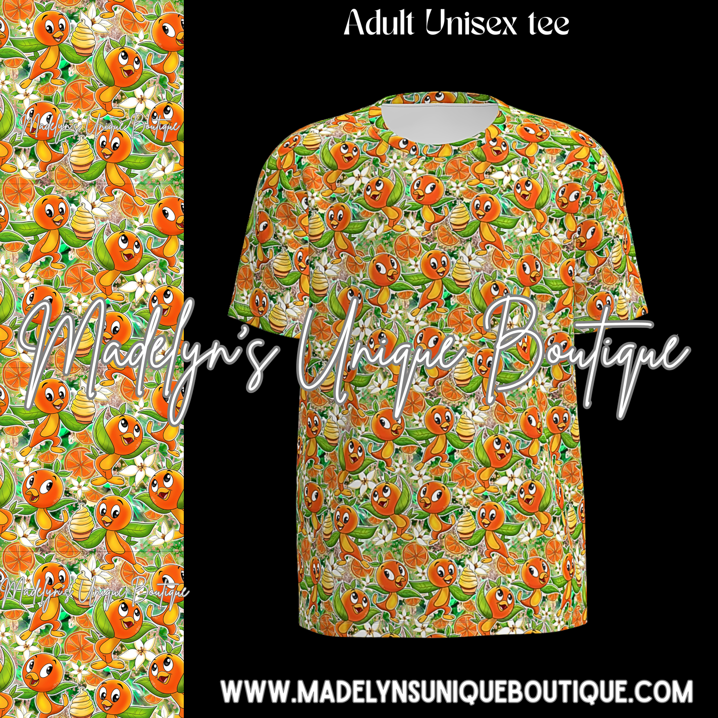 Unisex tee adult