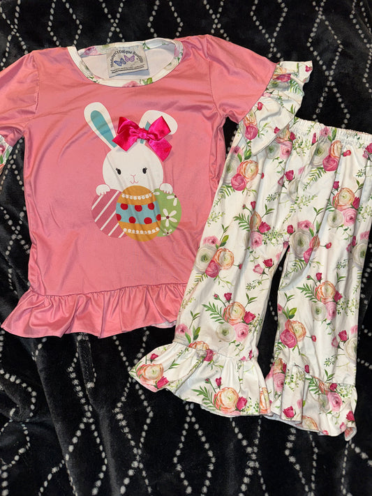 GUC bunny capri set 4t