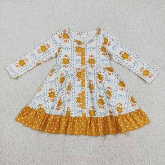 Fall pumpkin dress