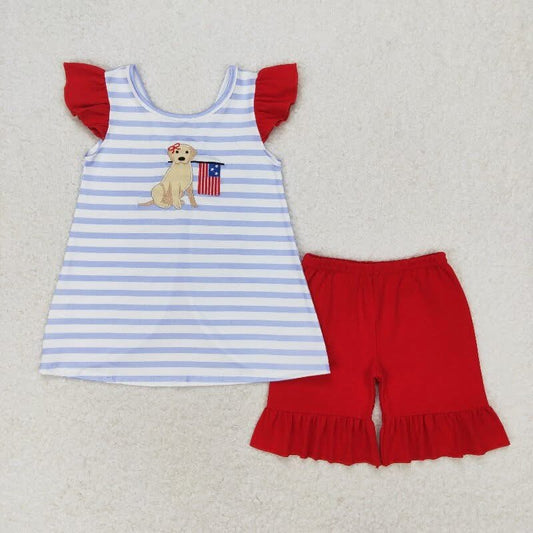 USA embroidered-Bow back (swipe to see back)