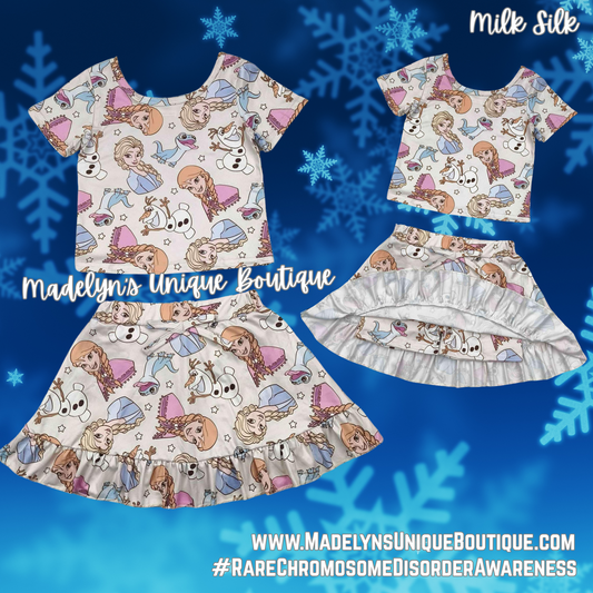 Magic frozen set with shorts