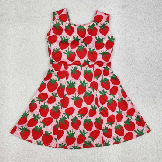 athletic twist back dress with shorts built in