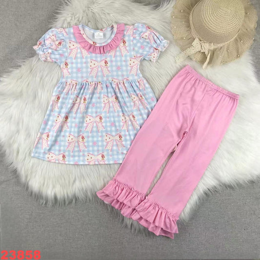 Strawberry cake bow set