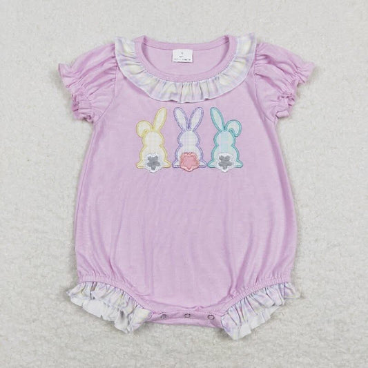 Bunny romper (Embroidered)