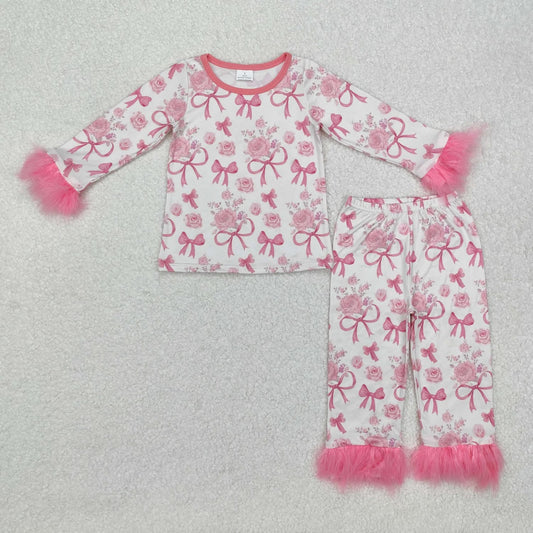 Fancy bows and roses