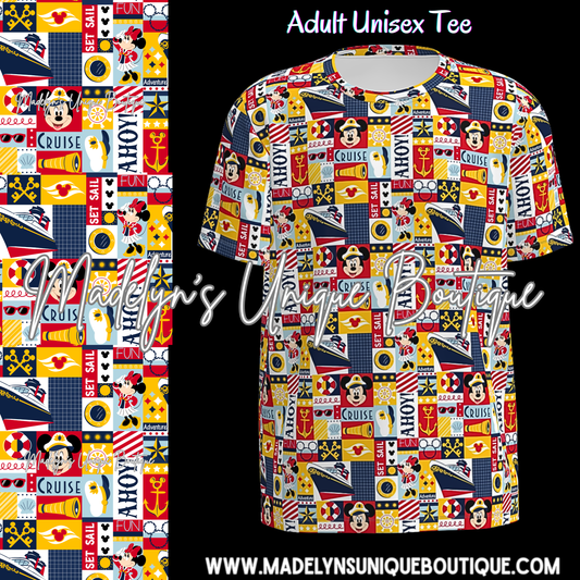 Unisex tee adult cruise
