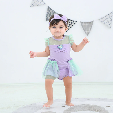 Adorable romper with headband
