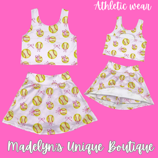 Softball athletic set