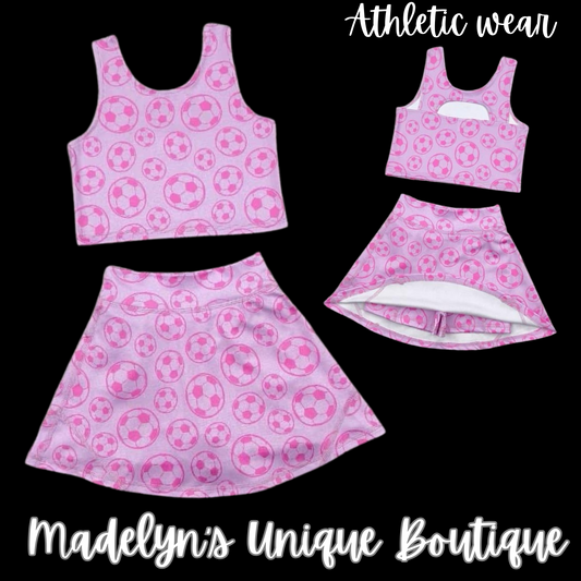 Soccer athletic set