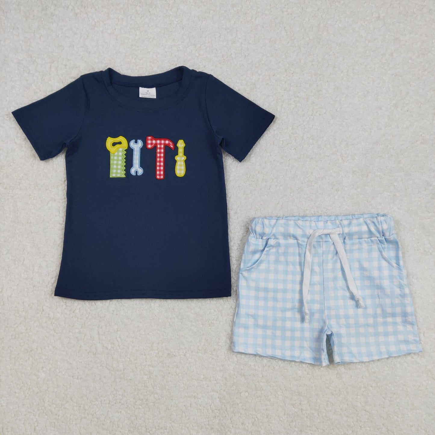 Boys tool set embroidery