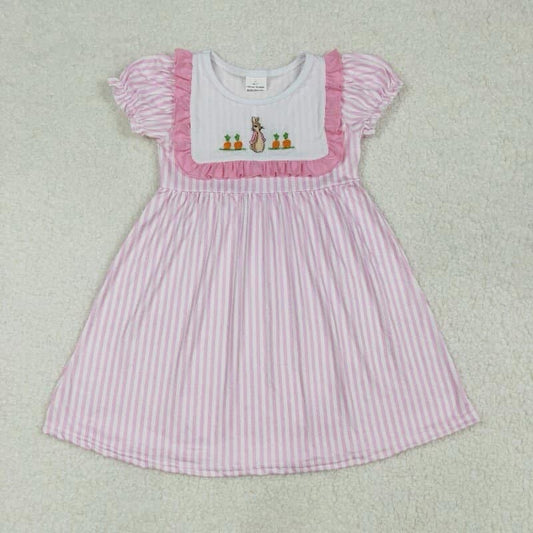 Easter smocked embroidered