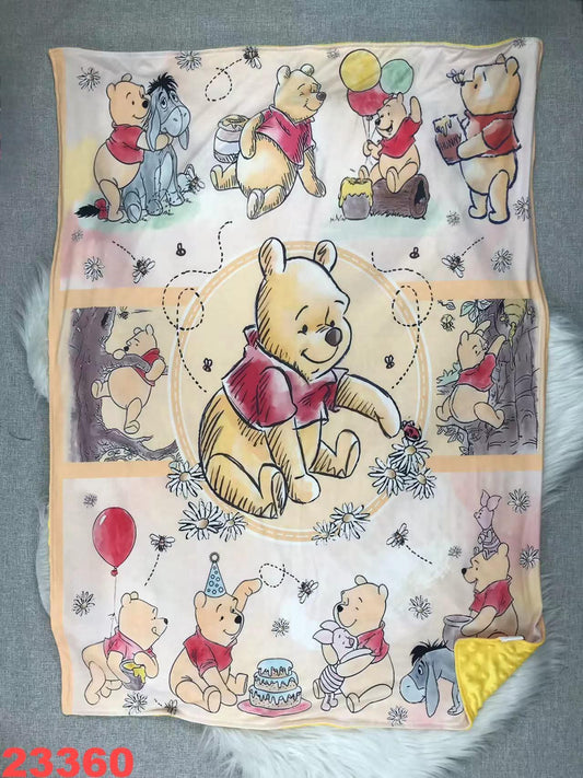 Pooh blanket