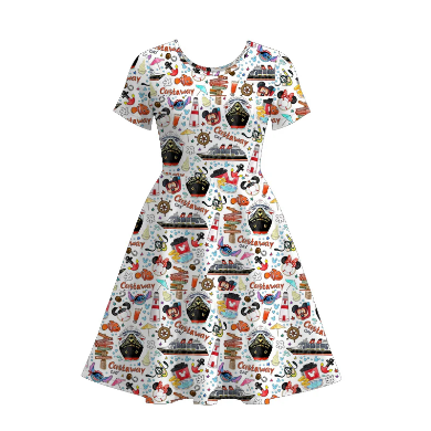 Women’s twirl dress with pockets