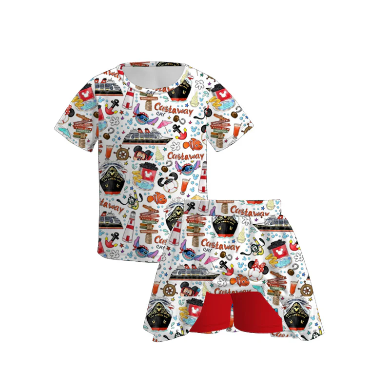 Girls skort set