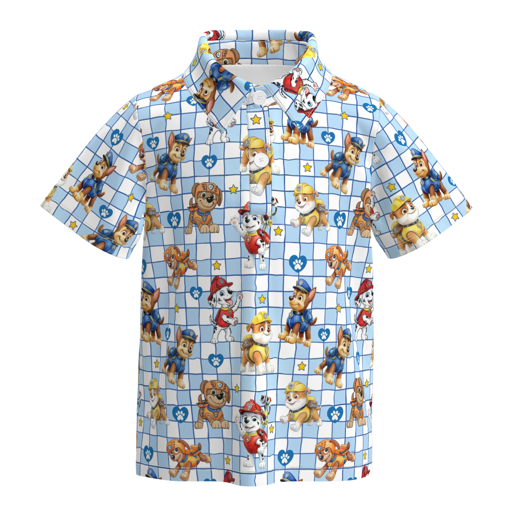 Boys button up shirt