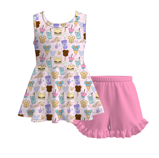 Girls short set