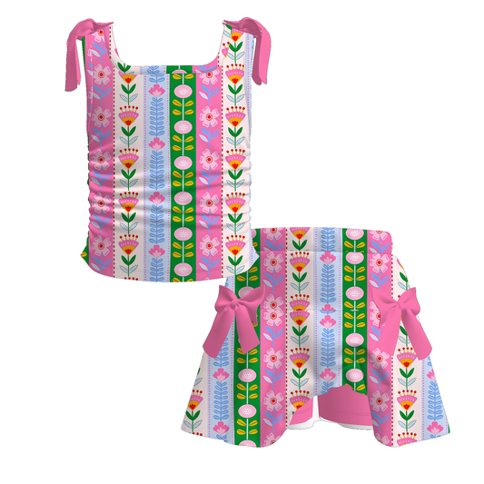 Girls skort set