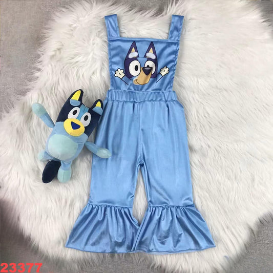 Blue dog romper-SOLD OUT! These will restock in a few weeks! Update as of 2/9