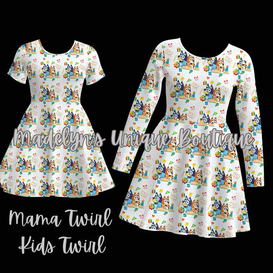 Women’s twirl dress with pockets