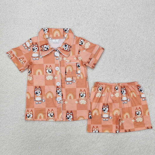 Orange pup pjs